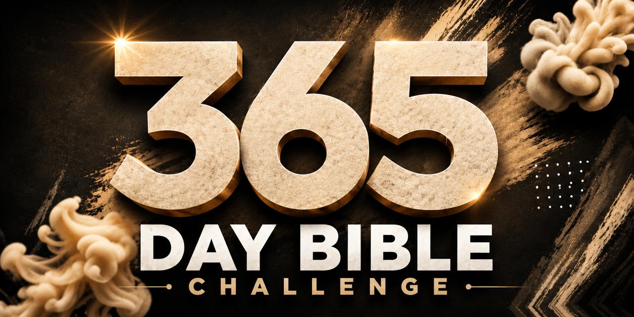 365 Day Bible Plan Challenge