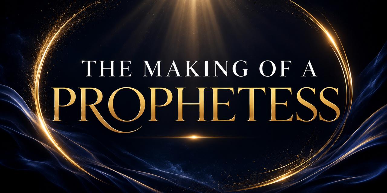 The Making of A Prophetess