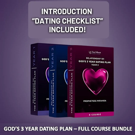 God's 3 Year Dating Plan | Introduction & 3-Course Bundle