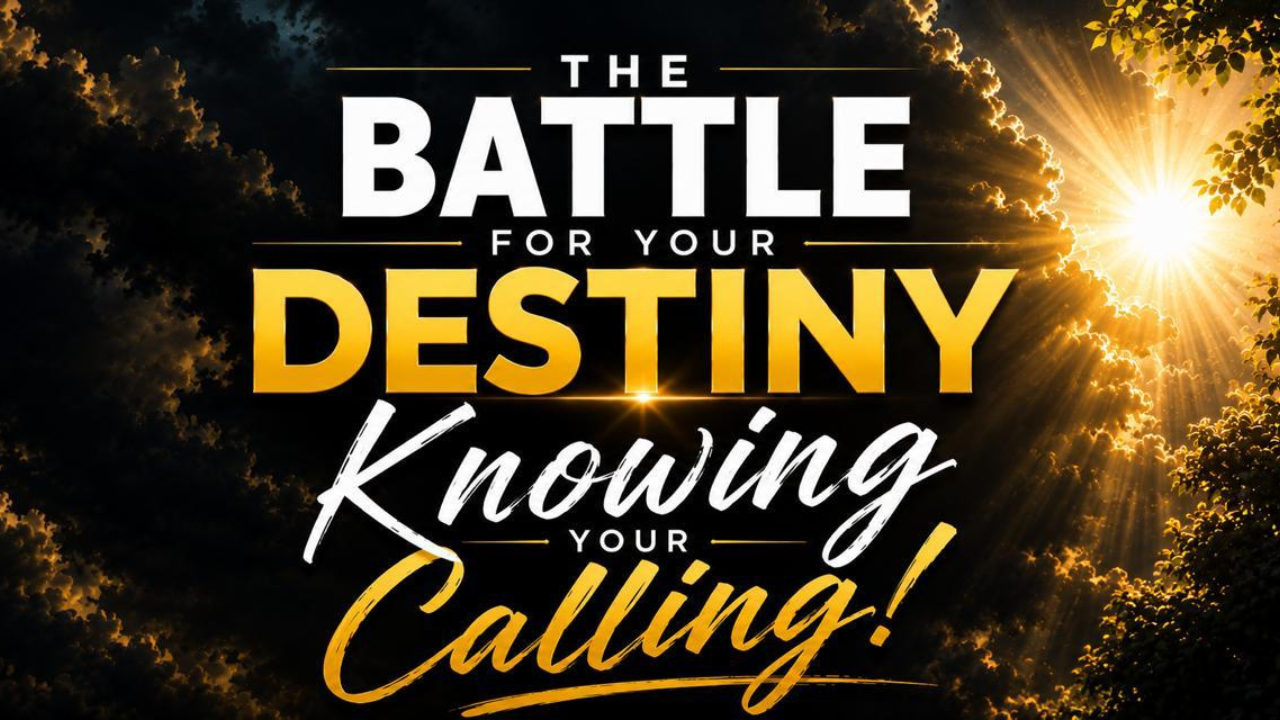 The Battle For Your Destiny: Knowing Your Calling